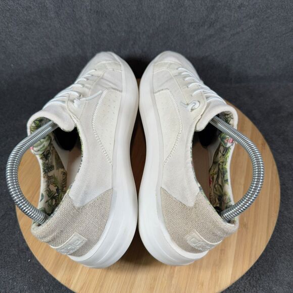 Hey Dude White and Pink Athletic Shoes - Picture 5 of 8